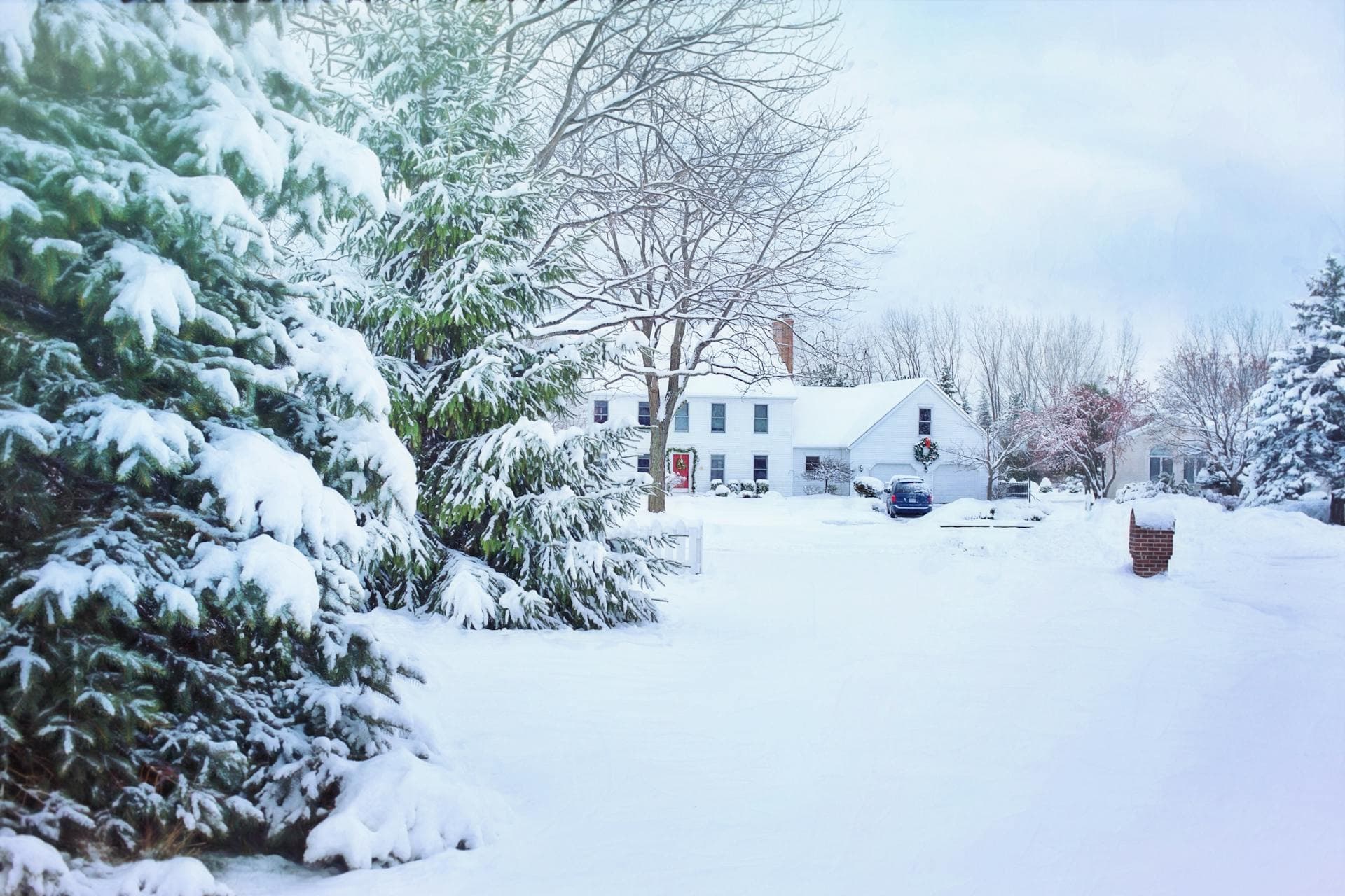 Professional snow removal and plowing by Aesthetic Gardener Holland Michigan